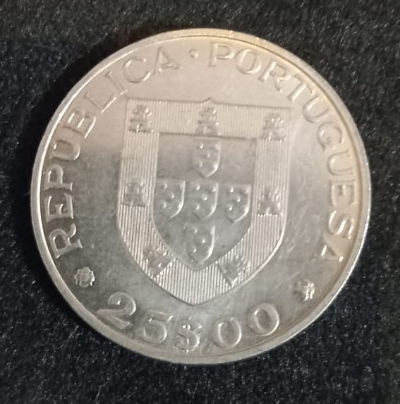 25 Escudos Europa, 1986