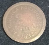 20 centavos, Guiné, 1933