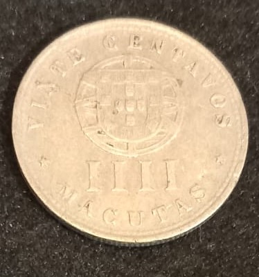 4 Macutas, Angola 1927